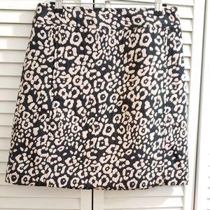 Loft printed midi skirt size 4P